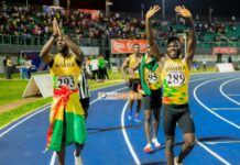 Ghana’s 4x100m relay team qualifies for Paris Olympic Games with SB