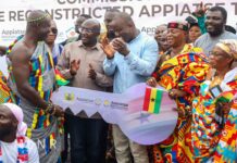 Bawumia commissions housing units for Appiatse community