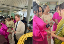 Jackie Appiah spotted with Meghan Markle and Prince Harry in Lagos