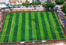 Juaben Astro-turf commissioned by Ghana Gas CEO, Council of State Chairman