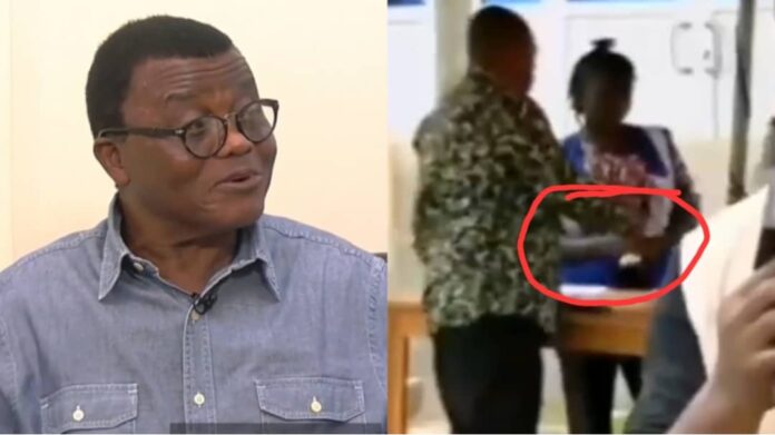 Prof. Duah and Kingsley Agyemang