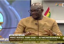 CSIR Water Research Institute Director raises alarm over impact of ‘galamsey’ on water bodies