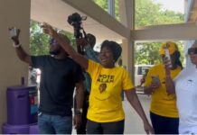 Photos: Movement for Change activists go gay as Hopeson Adorye is granted bail