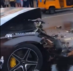 damaged Lilwin vehicle