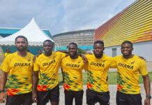 Ghana beats Nigeria to Gold in 4x100m final