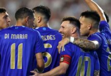 Messi and Martinez score twice in Argentina win