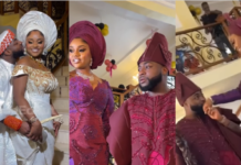 Chivido: ‘It’s the best day of my life, we’re here to receive our wife’ – Davido speaks on wedding