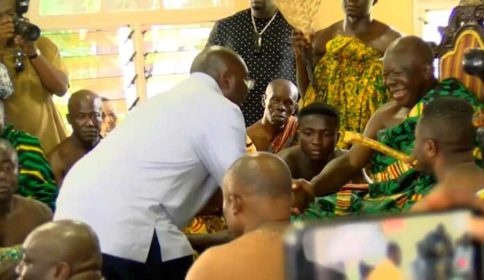Otumfuo and Bawumia