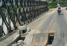 Bridge turns death trap in Amasaman Constituency