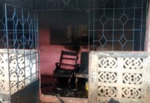 Wenchi – B/R: Five-bedroom house burnt with several properties destroyed