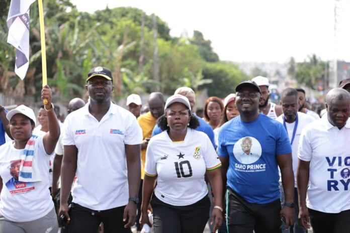Ayawaso West Wuogon MP Walk1