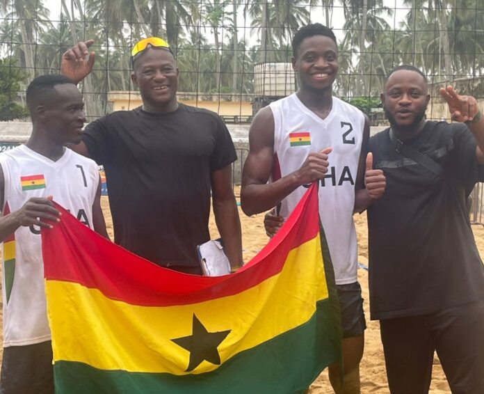 Beach volleyball team