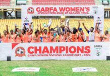 Epiphany Warriors beat Halifax Ladies in Division One final to complete historic treble