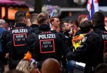 Five injured as Netherlands, English fans clash