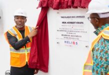 Herbert Krapa commissions largest rooftop solar in Africa