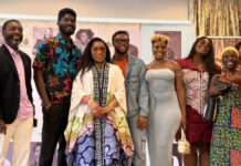 Rita Dominic in Ghana for filming of Shirley Frimpong Manso’s ‘Two of a Kind’