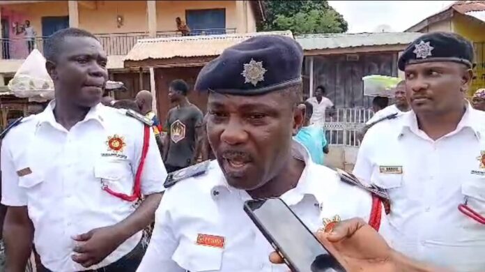 Assin Fosu Fire Officer