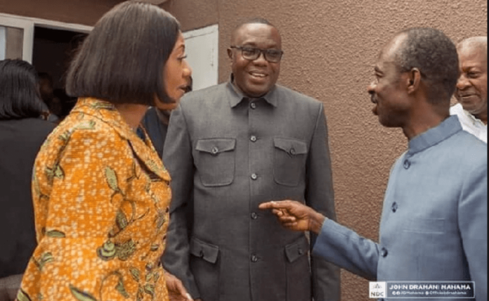 Asiedu Nketia and Jean Mensa