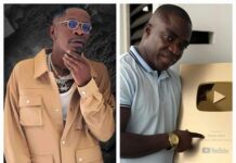 YouTube honours Shatta Wale with golden plaque as account hits over one million subscribers
