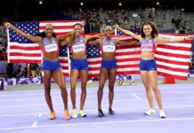 USA top medal table after Paris 2024