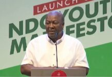 Full Text: Speech by John Mahama at launch of NDC’s Youth Manifesto