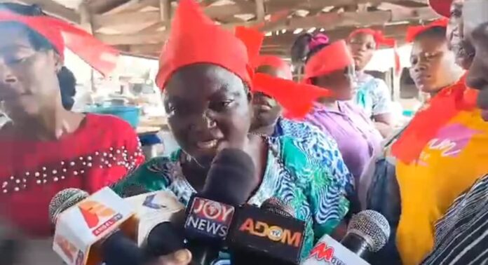 Agona West market women at Swedru