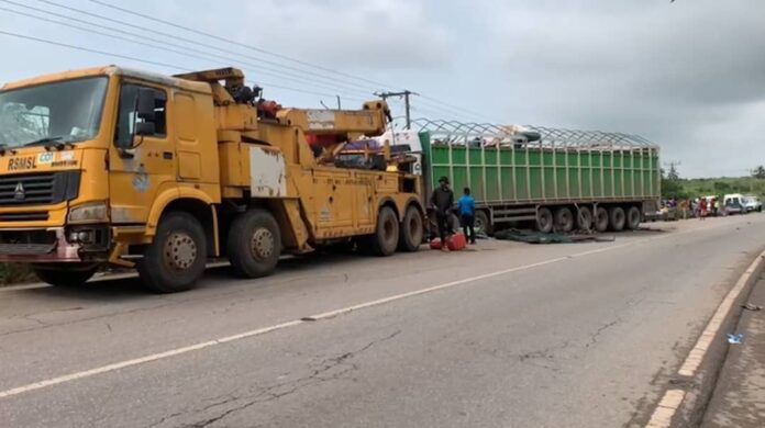 Ayensufo Accident - Taadi road