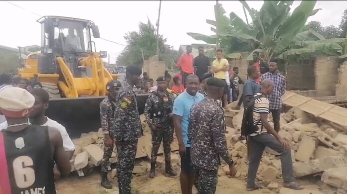 Kasoa storey collapse