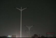 Major Mahama Road plunged into darkness due to non-functioning streetlights
