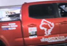 Thieves break into car of Ghanaians travelling from Accra to Dubai