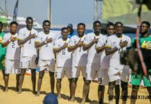 Black Sharks clinch 5th place at 2024 Beach Soccer AFCON