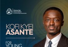 Kofi Kyei Asante goes for Veep in GBA’s Young Lawyers’ Forum elections
