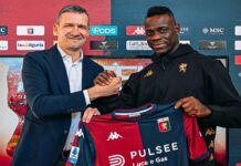 Balotelli back in Serie A for Genoa