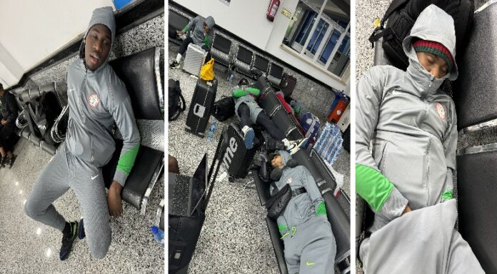 Nigeria Super Eagles stranded