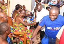 Berekum: Traditional council endorses Bawumia with symbolic handover of ‘Berekum key’
