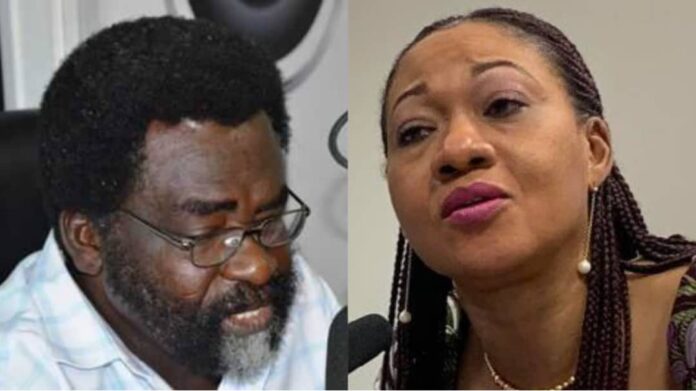 Baah Amoako and Jean Mensa