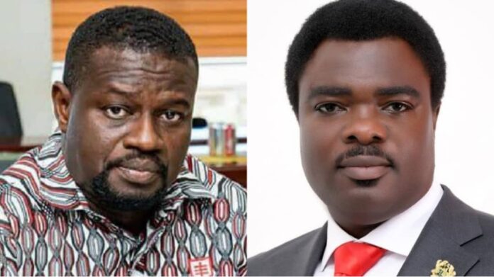 Annoh-Dompreh (L) and Kwadjo Asante