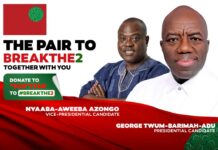 Election 2024: Twum-Barimah-Adu unveils Azongo as Vice Presidential candidate