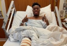 Fatawu Issahaku undergoes successful surgery
