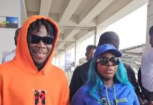 Jamaican songstress Spice arrives in Ghana for ‘Jiggle & Whine’ video shoot with Stonebwoy