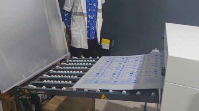 Ballot printing