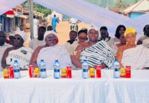 Queen Mother of Akyem Dwenase supports widows in her area