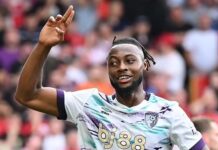 Semenyo scores in AFC Bournemouth’s 3-0 rout of Man Utd at Old Trafford