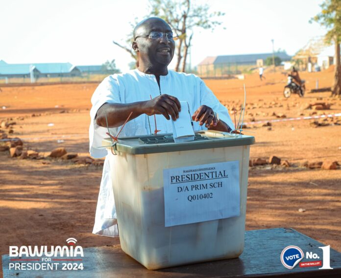 Bawumia votes