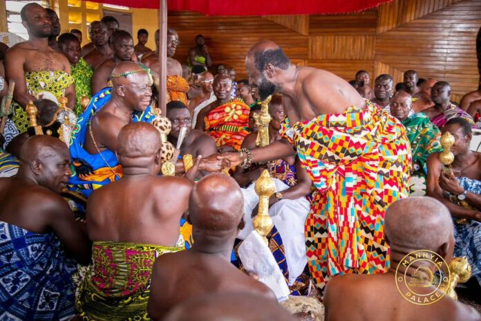 Dr. Sarpong and Otumfuo