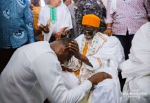 Executive Chair of Jospong Group leads staff in thanksgiving service with National Chief Imam
