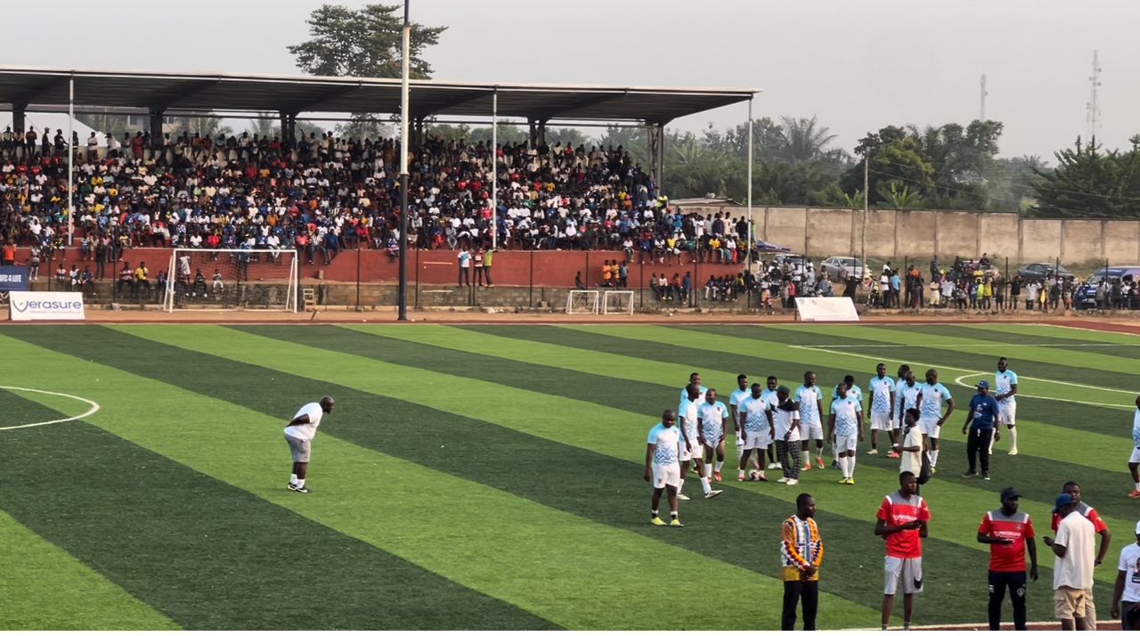 Peter Amewu commission 10,000 capacity Hohoe stadium