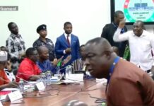 Minority stages walkout over vetting of Supreme Court nominees after clash with Ahiafor