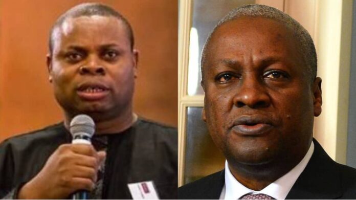 Franklin Cudjoe and Mahama