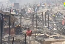 My thoughts and prayers are with you – Akufo-Addo commiserates with victims of Kantamanto Market fire